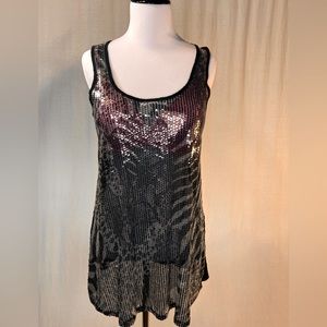 Charlotte Russe Sequin Tank Top